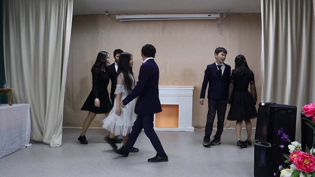 8 класс, вальс, литературный вечер-2023г., Кижингинская школа-интернат. смотреть онлайн