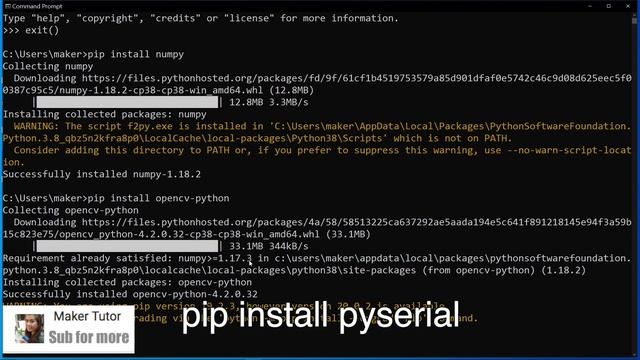 LattePanda windows 10 Face Tracking - Arduino | Python смотреть онлайн