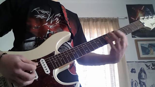 Twisted Sister - I wanna rock (guitar cover) смотреть онлайн