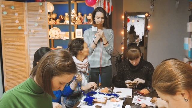 Мастер-класс современное ткачество. Создание кулонов в бохо-стиле. Видео-отчет. смотреть онлайн