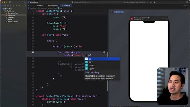 SwiftUI Pie Charts and Donut Charts Tutorial смотреть онлайн