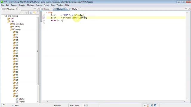 Tự học PHP - 44 PHP String - 09 Vấn đề 25 - 26 смотреть онлайн