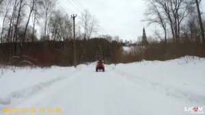 Моя первая покатушка на квадроцикле mikilon hammer 200