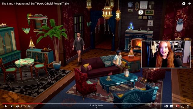 TRAILER REACTION: The Sims 4 Paranormal Stuff Pack! ? смотреть онлайн