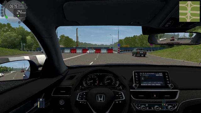 HONDA ACCORD TR 2.0 | CITY CAR DRIVING 1.5.9.2 | G29! смотреть онлайн