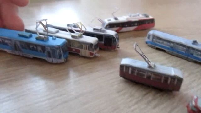 ТОП самых маленьких трамваев и поездов/бумажный трамвай смотреть онлайн