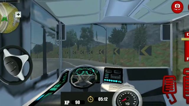 Mountain Bus driving game || fresh mind game || Android gameplay. смотреть онлайн
