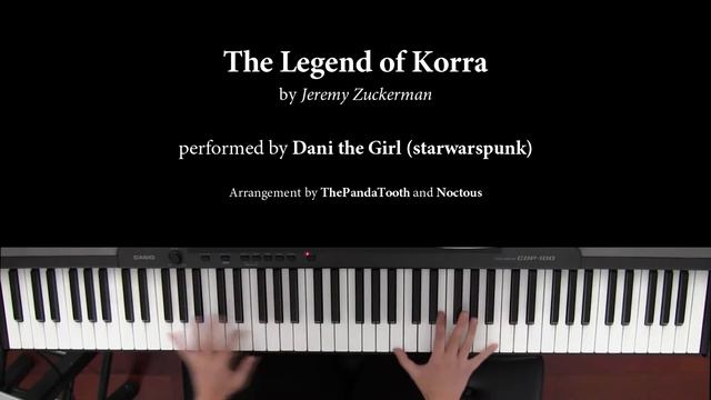 The Legend of Korra Finale (piano cover) performed by Dani the Girl (starwarspunk) смотреть онлайн