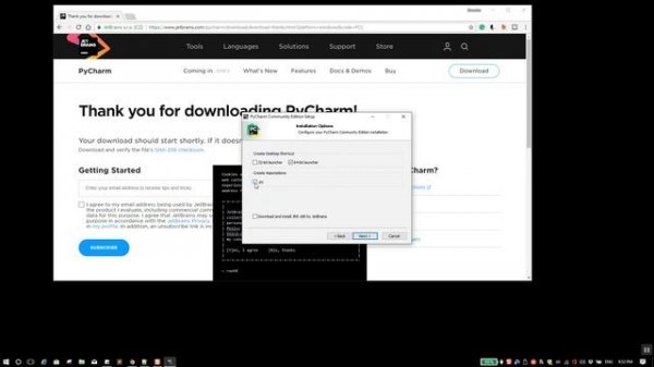 Install Pycharm, Python-2.7.15, openpyxl