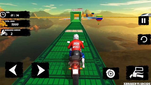 Impossible Bike Race Racing Games 2019: New Sport BIKE Unlocked - Android GamePlay HD смотреть онлайн