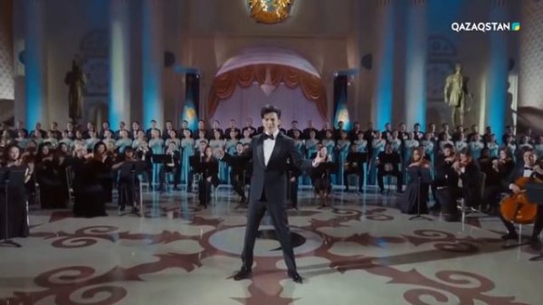 Гимн Республики Казахстан в исполнении народного артиста Димаша Кудайбергенова, 2023-2024