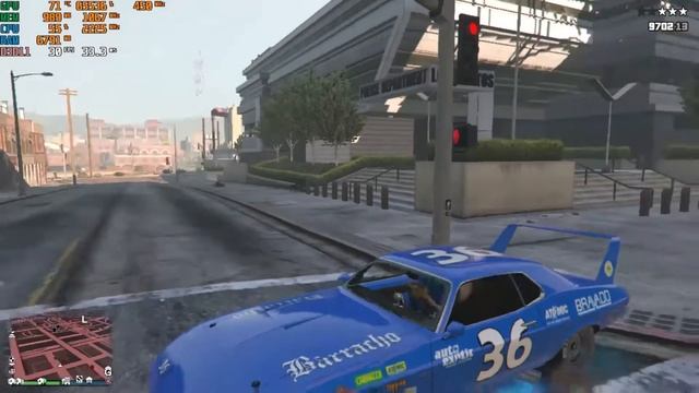 GTA Online on Ryzen 5 2500u Vega 8 Benchmark August 2020 смотреть онлайн