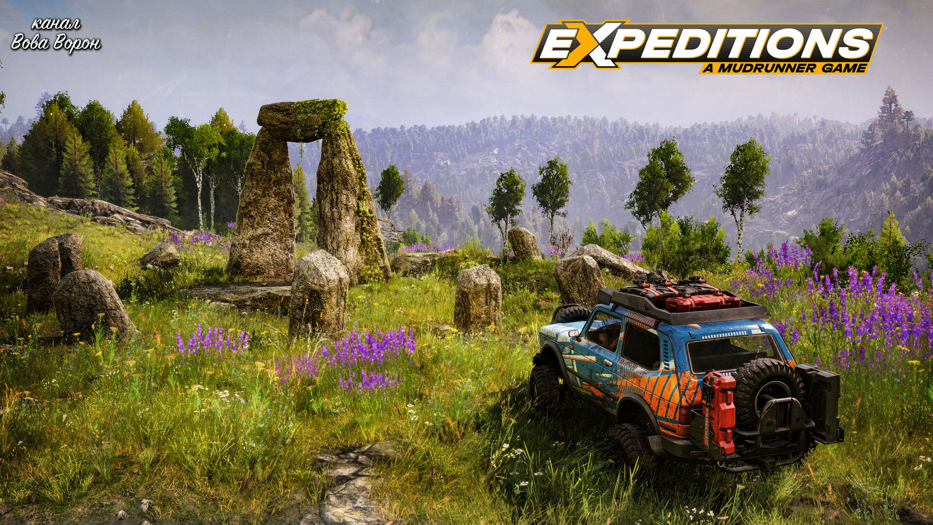 Покорили Колорадо и посмотрели на Карпаты в Expeditions A MudRunner Game смотреть онлайн
