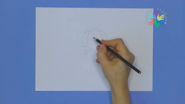 Рисуем Слоника с помощью ложки. смотреть онлайн