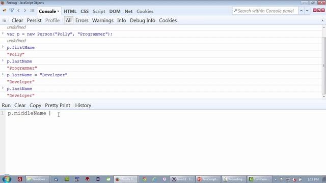 5 1 Define, instantiate, and access objects JavaScript, jQ смотреть онлайн