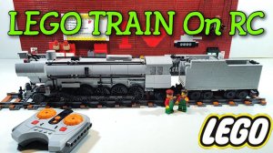 САМОДЕЛКА: ЛЕГО ПОЕЗД на  управления . Инструкция