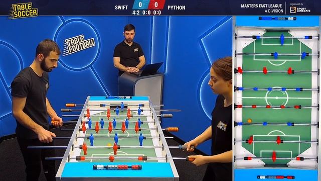 Table Football | A.Kamalyan(SWIFT) - M.Sahakyan(PYTHON) | 16.03.2022 22:00(GMT+4) | MFL A смотреть онлайн