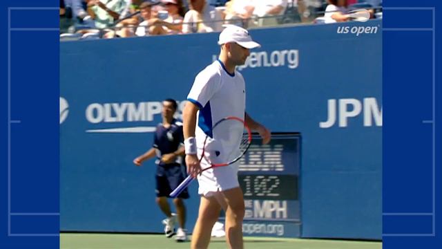 Andre Agassi Vs Robby Ginepri Full Match | US Open 2005 Semifinal
