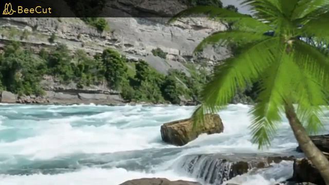 Звук бегущей воды под красивую музыку природы смотреть онлайн