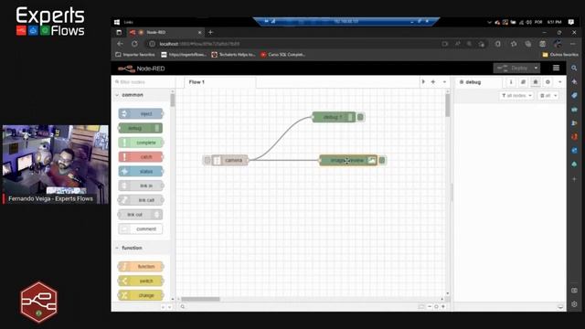 Experts Flows - Microfone, Câmera e Upload de arquivos no Node-RED смотреть онлайн