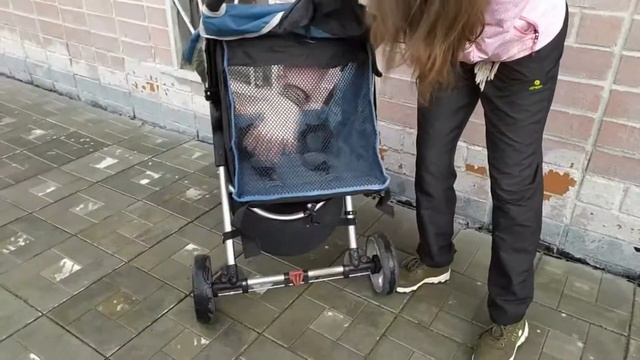 Неубиваемая прогулочная коляска. Baby jogger city mini. смотреть онлайн