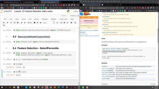 Feature Selection - SelectPercentile in Sklearn смотреть онлайн