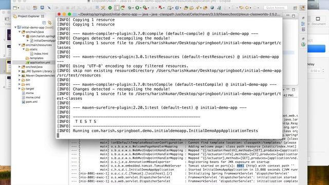 Chapter 5 : Spring Boot - Spring Profiles with a Live Demo смотреть онлайн