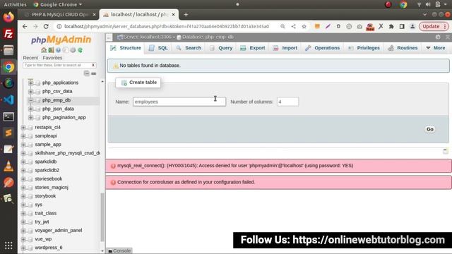 PHP & MySQLi Object Oriented CRUD Application in Hindi | Create Database & Table For Application смотреть онлайн