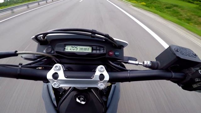 HUSQVARNA 701 SM 2022 TOP SPEED 211 KM/H