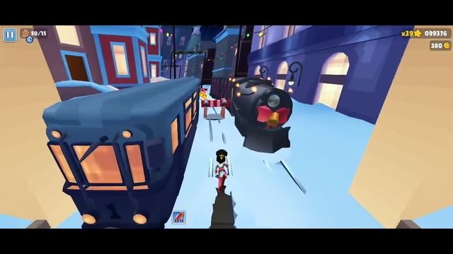 SUBWAY SURFERS NORTH POLE 2021 and GIFT RUSH : Alex and Mimi смотреть онлайн