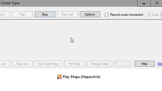 Руководство по пользованию Auto Clicker Typer смотреть онлайн