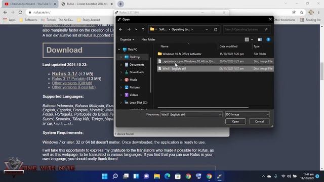 How to Create a bootable Windows Drive For Windows 11, 10, 8, 7 - 2022 смотреть онлайн