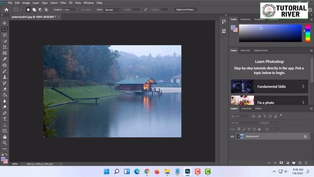 How to Remove Watermark from Pictures in Photoshop 2023 [ Easy Steps ] смотреть онлайн