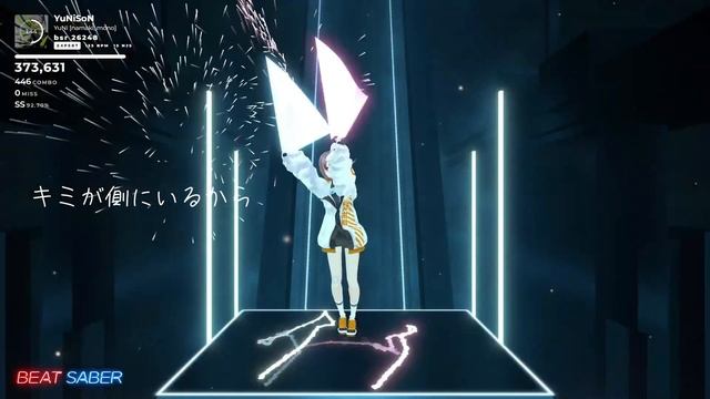 【BeatSaber】YuNiSoN / YuNi【低スペックPCとOculus Quest 2だけでトラッキング】 смотреть онлайн