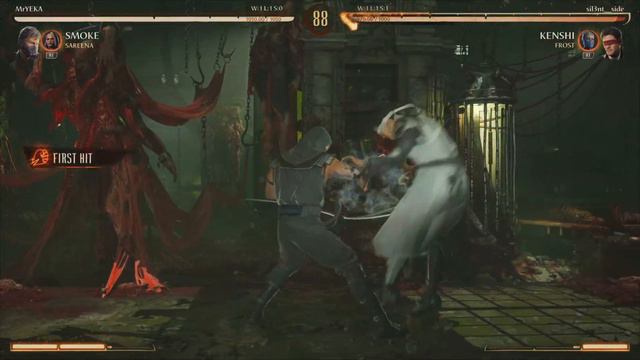 Mortal Kombat 1 -Smoke vs Kenshi on kombat league! смотреть онлайн