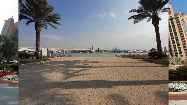 Дубай декабря 2019. Метро, Дубай Марина, аквариум "Атлантис", аквапарк Пальма Джумейра. смотреть онлайн