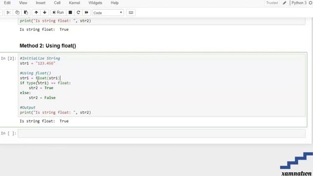 How to check for float characters in string-using float() смотреть онлайн