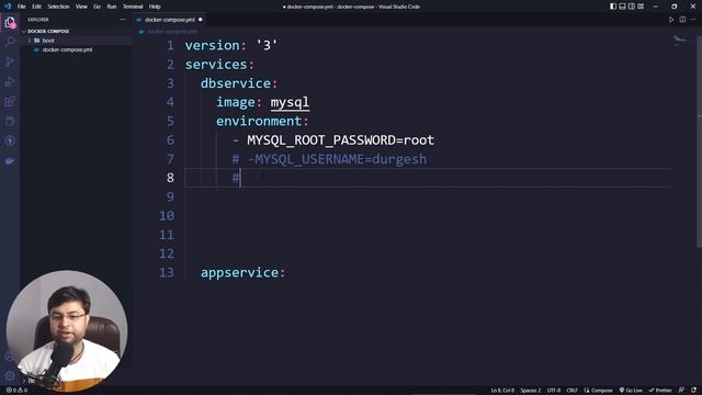 ?Deploy Application using docker compose | One click deployment in HIndi смотреть онлайн