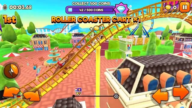 Thrill Rush Theme Park - Gameplay IOS & Android смотреть онлайн