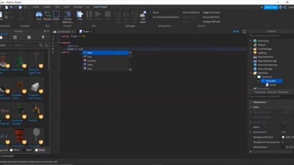How to make a Gui CountDown Timer (Roblox Studio).