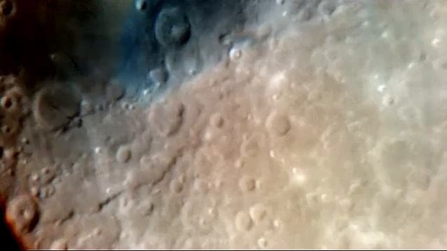 The Moon With My C8 Celestron