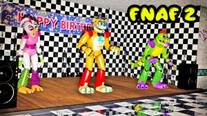 СТРАШНЫЕ АНИМАТРОНИКИ ФНАФ 2 КООП || Garry's Mod FNAF 2 COOP