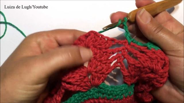 TAPETE OU CENTRO DE MESA NATÁLIA #luizadelugh смотреть онлайн