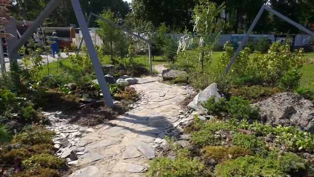 ВСЕ В САД - фестиваль ландшафтного дизайна | Теплостен и подпорные блоки смотреть онлайн