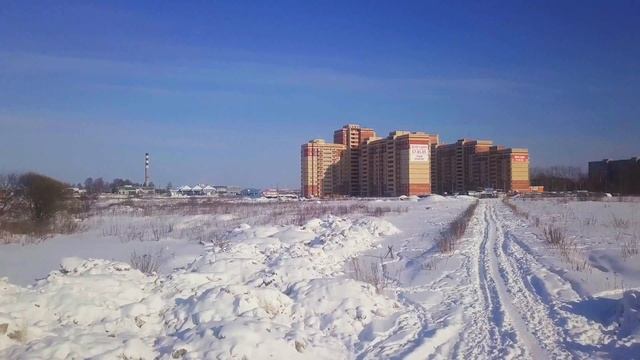 DJI Mavic pro. Вологда. Солнечный день в конце февраля. 4K смотреть онлайн