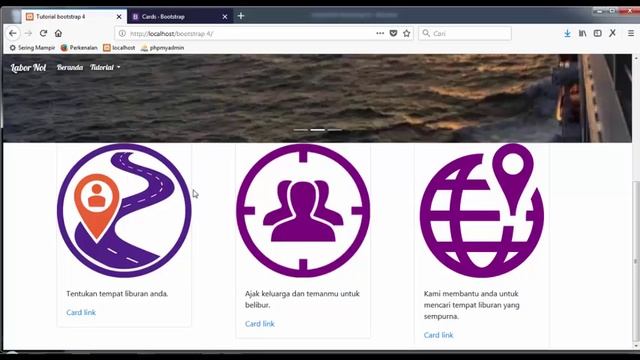 Bootstrap 4, tutorial 8 Card смотреть онлайн