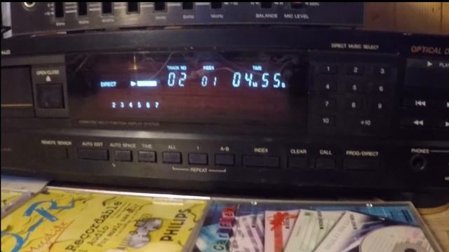 Denon DCD 1400 - Sony TA-158 смотреть онлайн