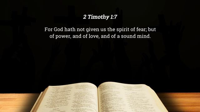 2 Timothy 1:7 KJV bible verse смотреть онлайн
