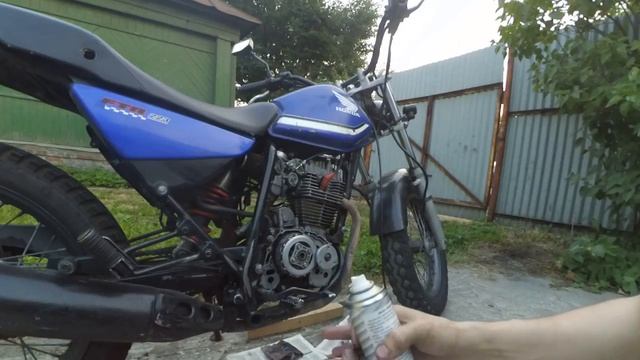 Поиск неисправности сцепления Honda FTR 223 толкатель