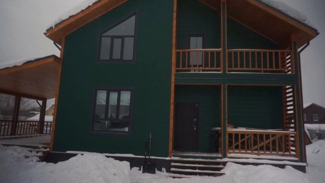 Двухэтажный каркасный дом в современном стиле, обзор и отзывы владельцев. смотреть онлайн